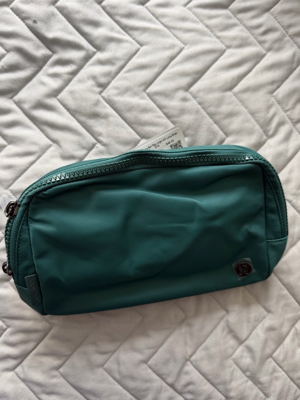NWT lululemon athletica Teal Green Travel Toiletry Pouch